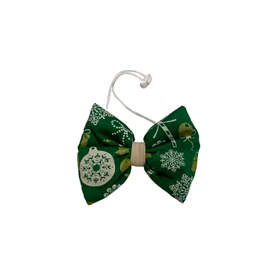 Gravata ModernPet Borboleta Natal Verde