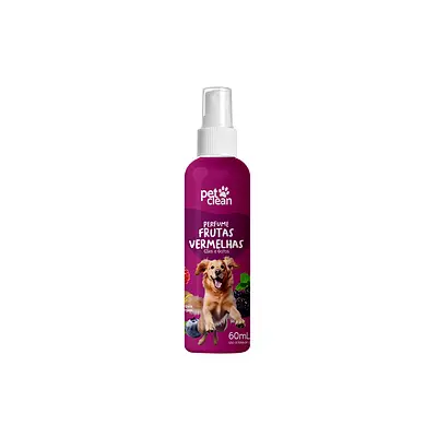 Perfume Pet Clean Frutas Vermelhas para Cães 60ml