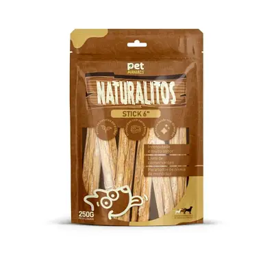 Petisco para Cães Pet Maniacs Naturalitos Sticks 6" 250gr