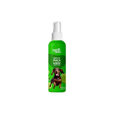 Perfume Pet Clean Maçã Verde pra Cães 60ml