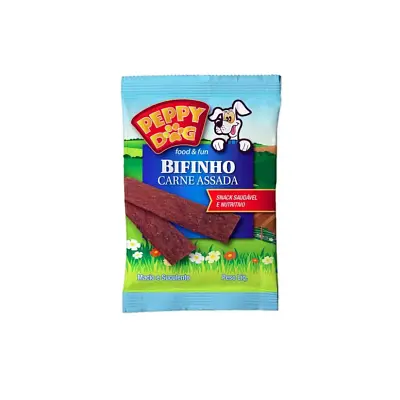 Bifinho Peppy Dog Carne Assada 60g