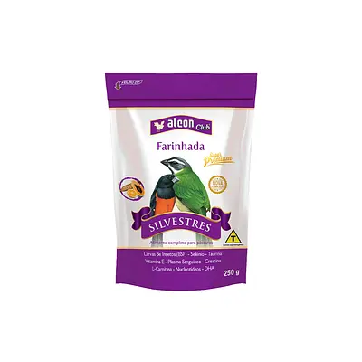Alimento Alcon Club Farinhada Silvestres para Pássaros 250g