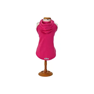 Blusa com Capuz Griff Dog Pink para Cães e Gatos