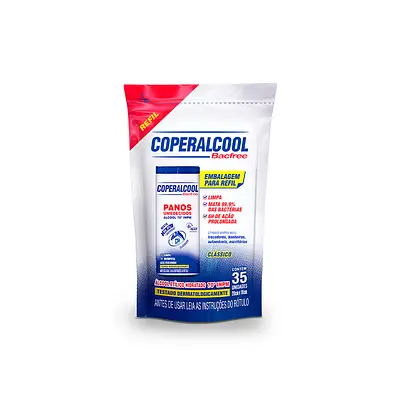 Refil Panos Umedecidos Coperalcool Alcool 70