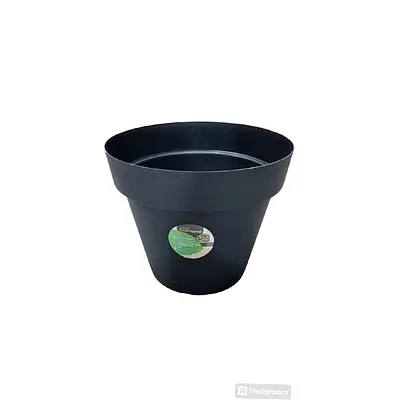 Vaso Okla Bari Eco com Roda Preto