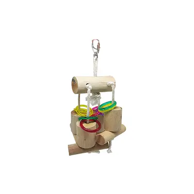 Brinquedo Animalissimo Cordão Pingente para Papagaios 3
