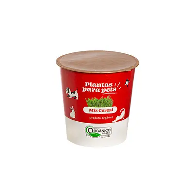 Graminha para Pets Veiling Holambra Cereais Misto Ornamental 60 g