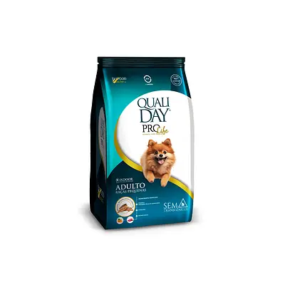 Ração Qualiday Pro Life Sabor Frango com Batata Doce para Cães Adultos Raças Pequenas