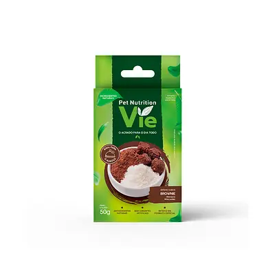 Snack Pet Nutrition Vie Brownie para Cães 50 g