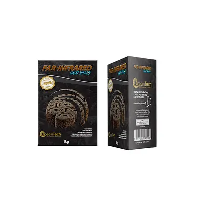 Mídia Biológica Ocean Tech Nano Rings Far Infrared para Aquários 1kg