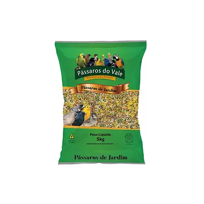 Alimento Pássaro do Vale Pássaros de Jardim 5kg