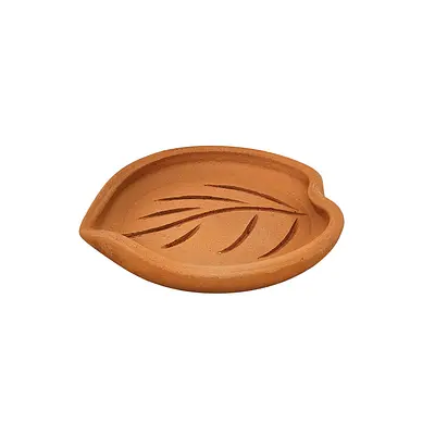 Comedouro Boa Nova TerraCota Folha para Roedores