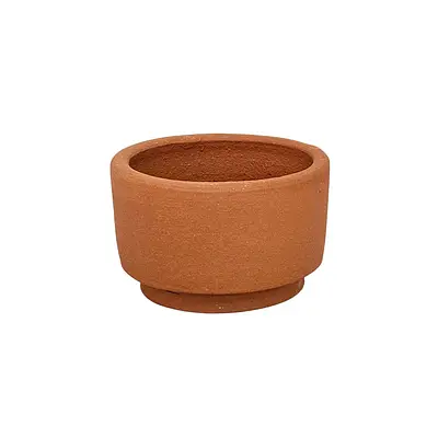 Comedouro Boa Nova TerraCota Cilindrico Alto para Roedores