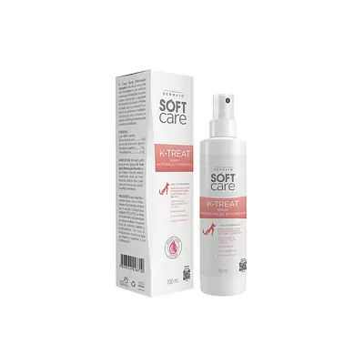 Spray Soft Care K-Treat Hidratação Extensiva para Cães e Gatos 100 ml