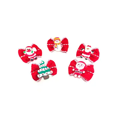 Lacinhos de Natal Modernpet Vermelho 2 Unidades - Estampas Sortidas