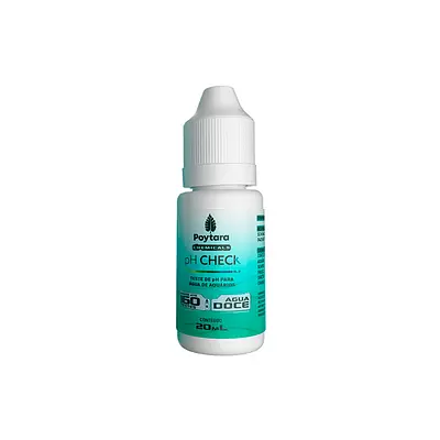 Teste de PH Poytara Chemicals Check para Aquários 20 ml