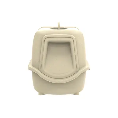 Banheiro Plast Pet WC Cat New Mármore para Gatos