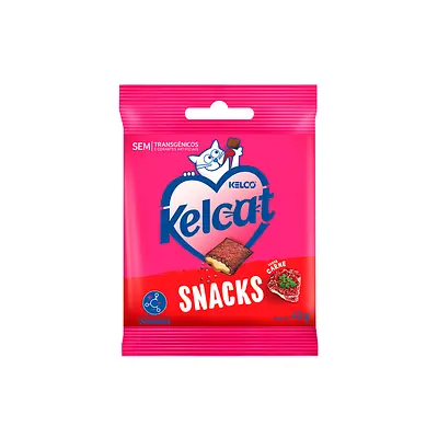 Snack Kelcat para Gatos Sabor Carne 40 g