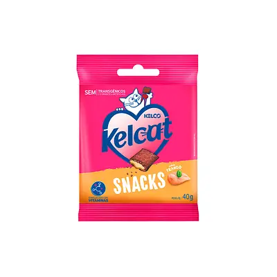 Snack Kelcat para Gatos Sabor Frango 40 g