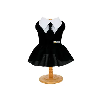Vestido Bonito pra Cachorro Bruxinha Preto para Cães