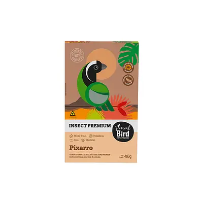 Alimento Tropical Bird Insect Premium Pixarro 400g