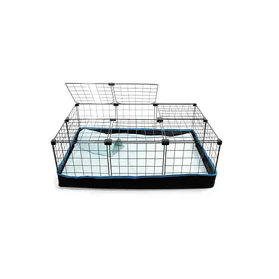 Cercado Zam Peres com Bandeja Soft Nylon para Roedores