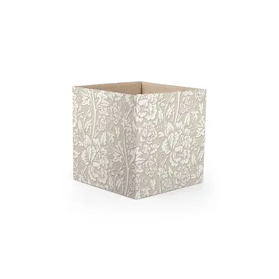 Cachepot Floral Atlanta Quadrado Zaya