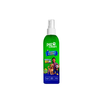 Perfume Pet Clean Turma do R10 para Cães e Gatos Machos 120 ml