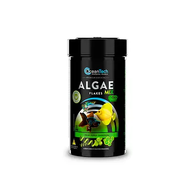 Alimento Ocean Tech Algae Flak Mix para Peixes Herbívoros