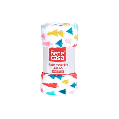 Manta Bene Casa Colors para Cães e Gatos - Cores Sortidas