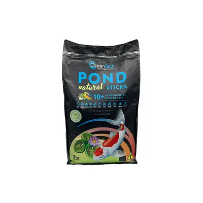 Alimento Oceantech Pond Sticks Natural para Carpas 3 kg