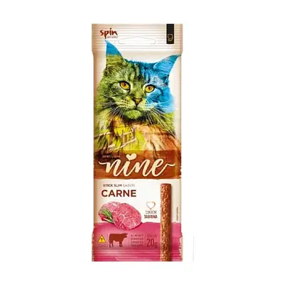 Stick Para Gatos Spin Pet Nine Cat Carne 20g