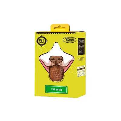 Snack Pet Saudável Suíno para Cães 50 g