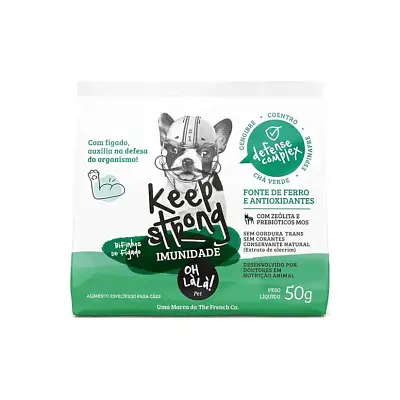 Petisco Oh LàLà Cães Keep Strong Imunidade 50g