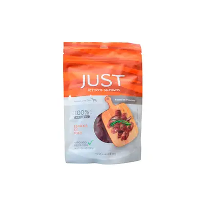 Snack Just Espirais de Pato para Cães 75 g