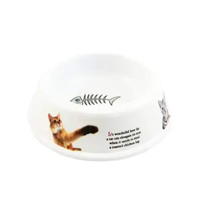 Comedouro Gatos The Pets Melamina 14cm