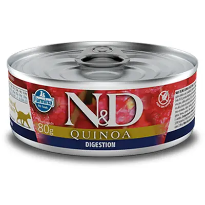Ração Umida N&D Gatos Quinoa Digestion 80g