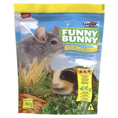 Ração Funny Bunny Supra Para Chinchila 700g