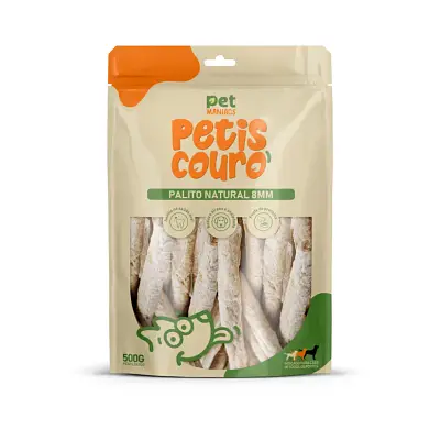 Osso Natural para Cães Pet Maniacs 8mm 500gr