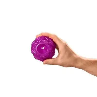 Brinquedo Cães Mimo Bolinha Emaranhada Petisqueira de Borracha PP