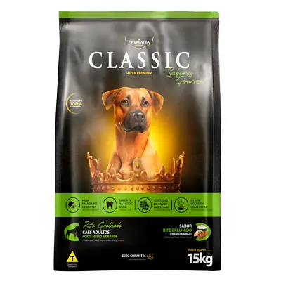 Ração Premiatta Cães Bife Grelhado 15kg