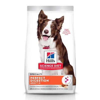 Ração Hill s Science Diet Digestão Perfeita para Cães Adultos Sabor Frango 1,5kg