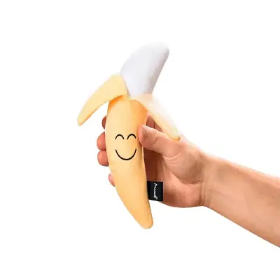 Brinquedo Gatos Mimo Foodies Pelúcia Banana