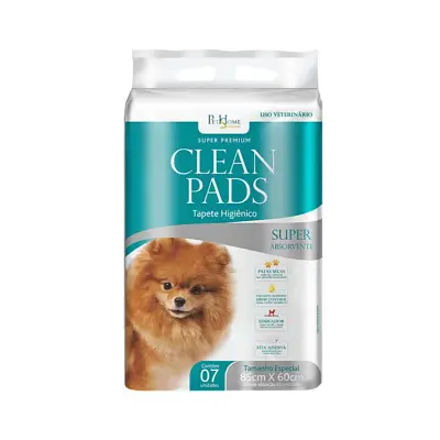 Tapete Higiênico Cães Clean Pads 7 Unidades