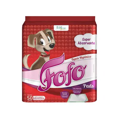 Tapete Higiênico Cães Fofo Pads 50 Unidades