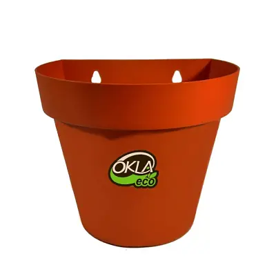 Vaso Parede Bari Eco Terracota Okla 5,3L