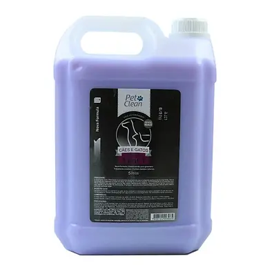 Shampoo 3 em 1 Cães e Gatos Pet Clean 5L