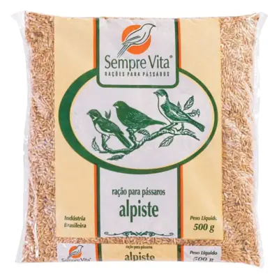 Ração Para Pássaros Sempre Vita Alpiste 500g
