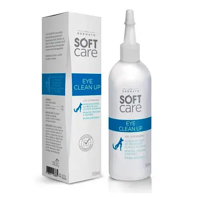 Loção Soft Care Eye Clean Up Cães e Gatos 100ml