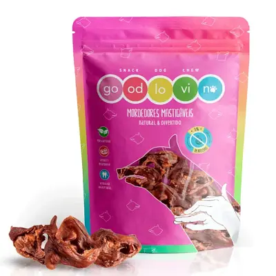 Petisco Para Cães Bisteca Suína Good Lovin Com 3 Unidades
